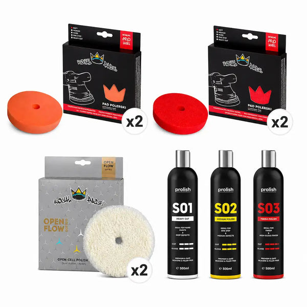 Kit Lucidatura 3 Rotorbitale 3 Step RPA/Prolish 5