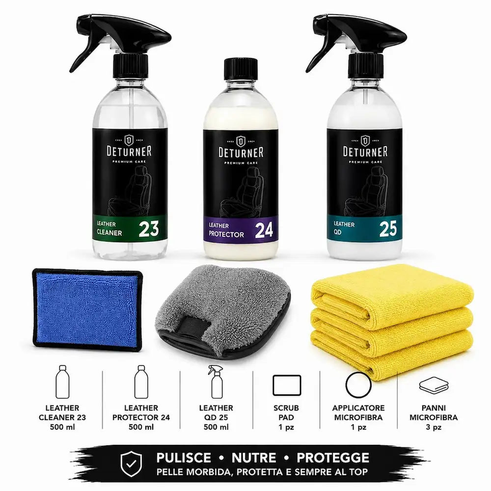 Kit Manutenzione Pelle Deturner