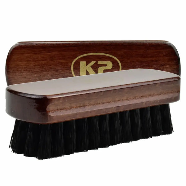 Spazzola per Pelle e Tessuti con Setole in Nylon– K2 Auron Brush