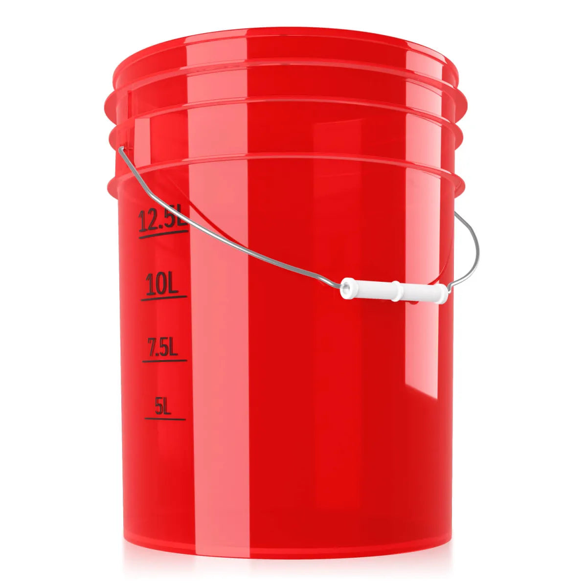secchio da lavaggio chemicalworkz rosso trasparente