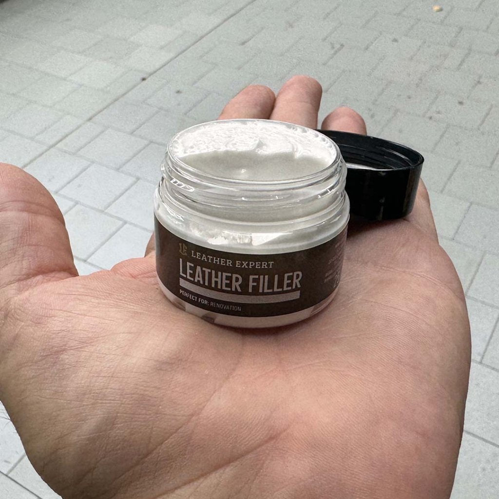 Stucco Bianco Per Pelle Leather Filler by Leather Expert - Solodettagli